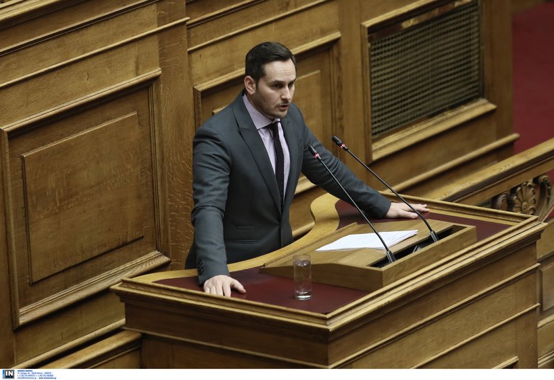 Ο Μάριος Γεωργιάδης της Ενωσης Κεντρώων-Φωτογραφία: Intimenews/ΛΙΑΚΟΣ ΓΙΑΝΝΗΣ