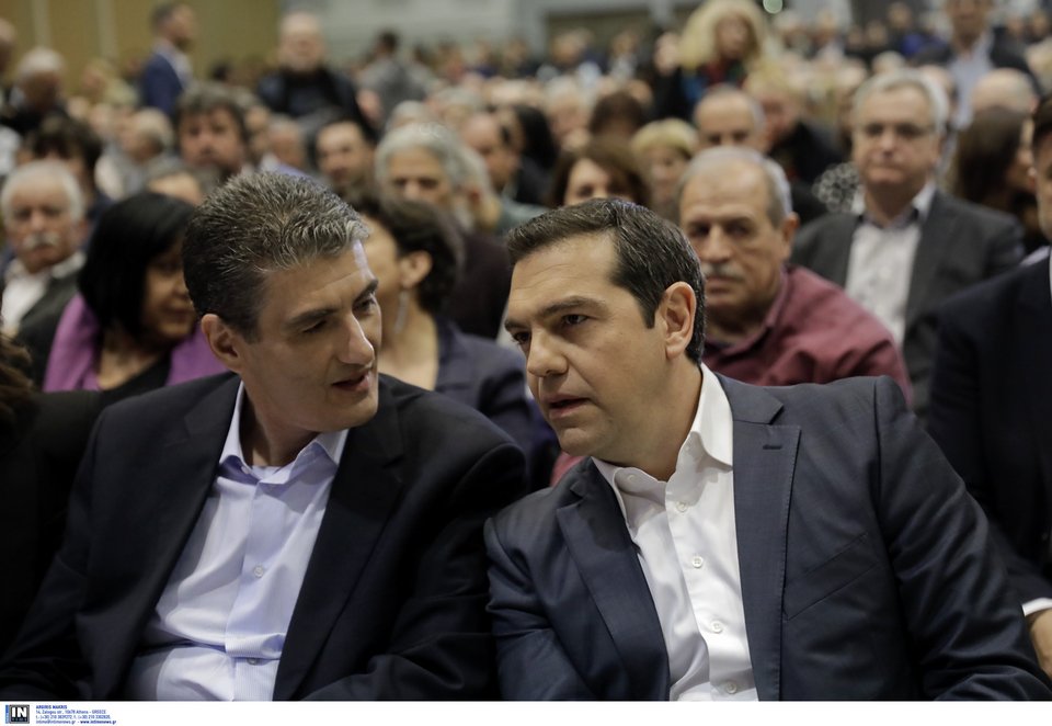Ο Αλέξης Τσίπρας με τον Χρήστο Γιαννούλη