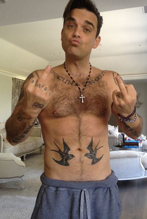 Ρόμπι Γουίλιαμς: «Ευχαριστώ που με βγάλατε χοντρό σε όλο τον κόσμο» [εικόνες] | iefimerida.gr 1