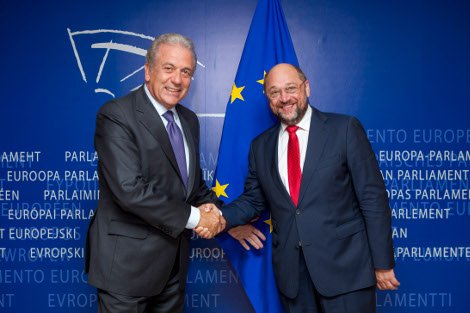 Στον Ευρωπαϊκό Οργανισμό Αμυνας ο Αβραμόπουλος -Συνάντηση και με τον Μάρτιν Σουλτς [εικόνες] | iefimerida.gr 2