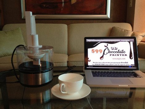 Eρχεται ο τρισδιάστατος εκτυπωτής σοκολάτας -Για να απολαμβάνουμε την πιο γλυκιά «αμαρτία» με ένα κλικ [εικόνες] | iefimerida.gr 2