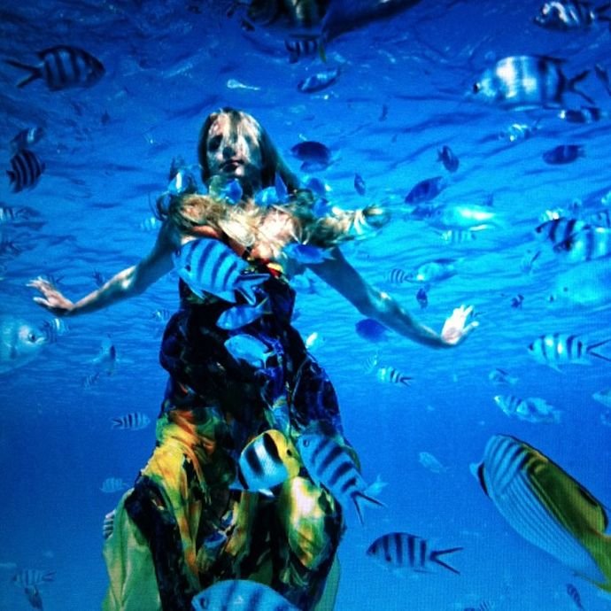 H αναπάντεχη υποβρύχια φωτογράφηση της Ζέτας Μακρυπούλια [εικόνες]  | iefimerida.gr 1