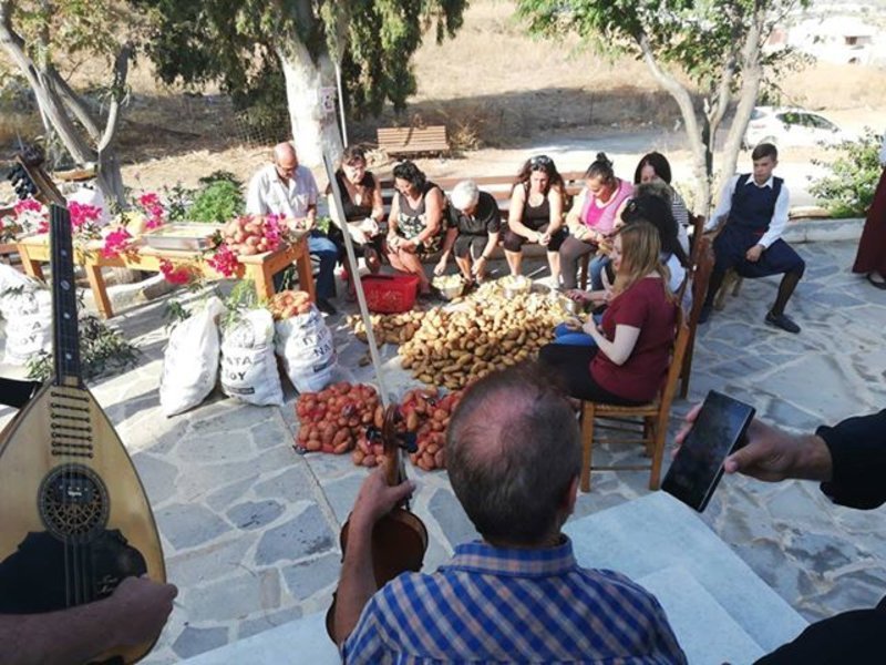 Ολη η Νάξος... καθαρίζει πατάτες -Πάει για ρεκόρ Γκίνες [εικόνες] | iefimerida.gr 2