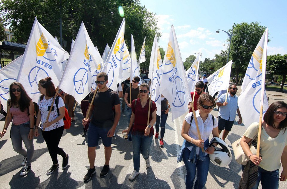 Πορεία Ειρήνης στους δρόμους της Θεσσαλονίκης [εικόνες]  | iefimerida.gr 1