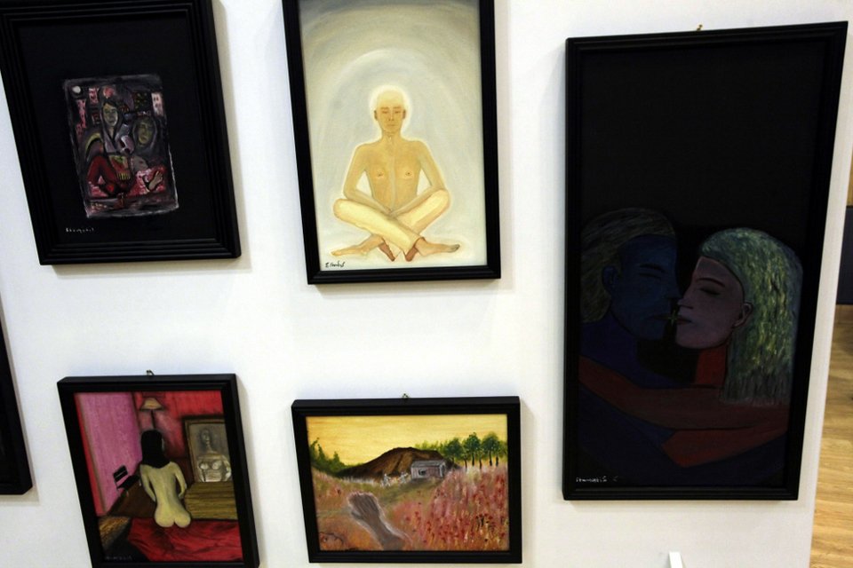 Ο Σταμάτης Γονίδης έκανε... έκθεση ζωγραφικής! [εικόνες]  | iefimerida.gr 7