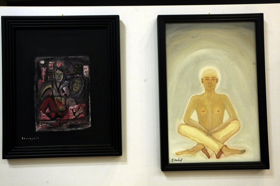 Ο Σταμάτης Γονίδης έκανε... έκθεση ζωγραφικής! [εικόνες]  | iefimerida.gr 6