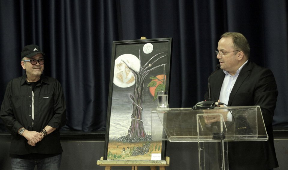 Ο Σταμάτης Γονίδης έκανε... έκθεση ζωγραφικής! [εικόνες]  | iefimerida.gr 5