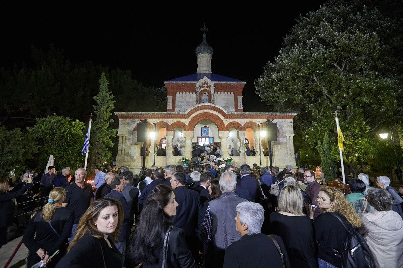 Η Κρητική γη υποδέχτηκε τον Κων. Μητσοτάκη -Με μπαλωθιές το τελευταίο αντίο | iefimerida.gr 32
