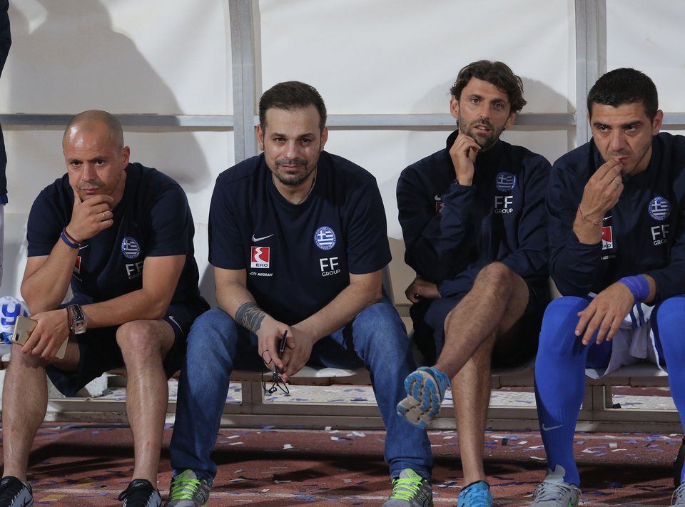 Ξύπνησαν μνήμες στο Ηράκλειο Κρήτης -Η Εθνική του 2004 έχασε 4-2 στα πέναλτι από επίλεκτους της Ιντερ [εικόνες] | iefimerida.gr 11