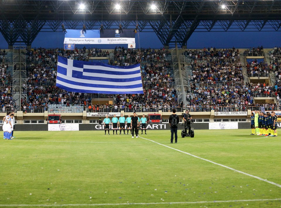 Ξύπνησαν μνήμες στο Ηράκλειο Κρήτης -Η Εθνική του 2004 έχασε 4-2 στα πέναλτι από επίλεκτους της Ιντερ [εικόνες] | iefimerida.gr 8