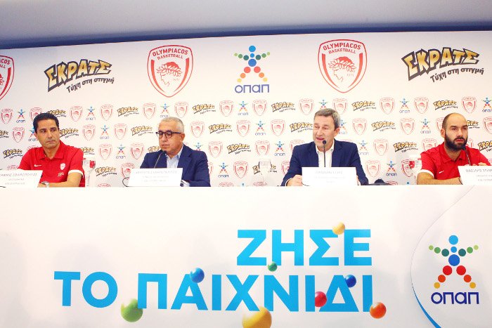 ΟΠΑΠ και Ολυμπιακός συνεχίζουν μαζί [εικόνες & βίντεο] | iefimerida.gr 1