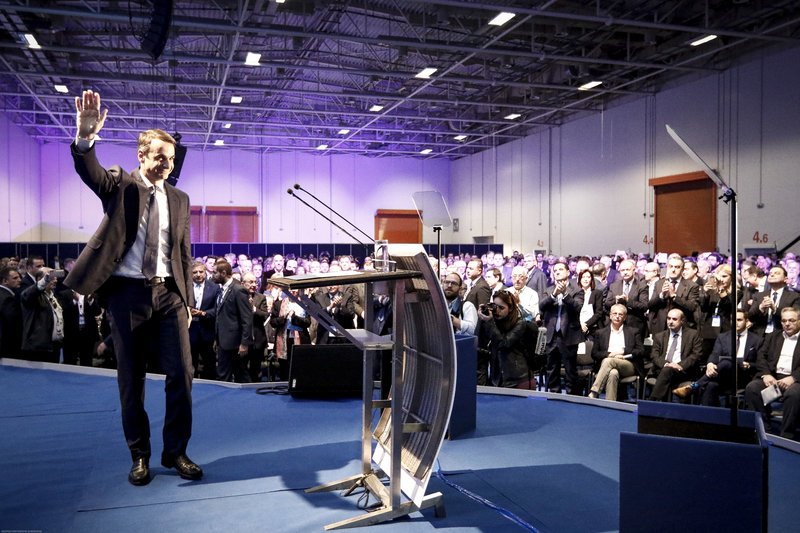 Μητσοτάκης στο συνέδριο της ΝΔ: Το ρολόι μετρά αντίστροφα για την νίκη -Βλέπουμε μόνο συνοδοιπόρους [εικόνες] | iefimerida.gr 0