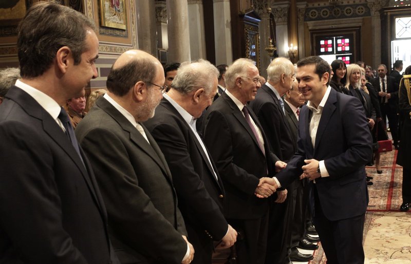 Η δοξολογία για το νέο έτος από τον Αρχιεπίσκοπο -Παρόντες ΠτΔ, Τσίπρας, Μητσοτάκης [εικόνες] | iefimerida.gr 7