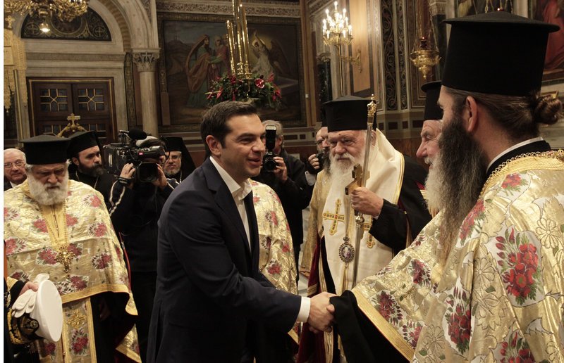 Η δοξολογία για το νέο έτος από τον Αρχιεπίσκοπο -Παρόντες ΠτΔ, Τσίπρας, Μητσοτάκης [εικόνες] | iefimerida.gr 8