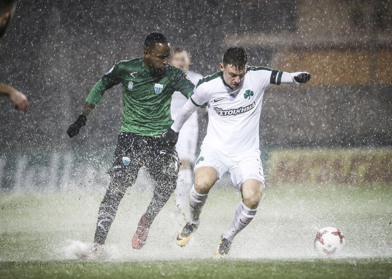 Οριστική αναβολή στο Λεβαδειακός-Παναθηναϊκός λόγω βροχόπτωσης -«Πισίνα» το γήπεδο [εικόνες] | iefimerida.gr 1