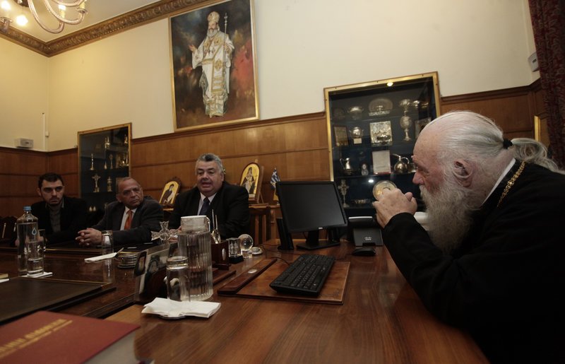 Τον Αρχιεπίσκοπο Ιερώνυμο επισκέφθηκαν πρόεδροι Λαϊκών Αγορών | iefimerida.gr 0