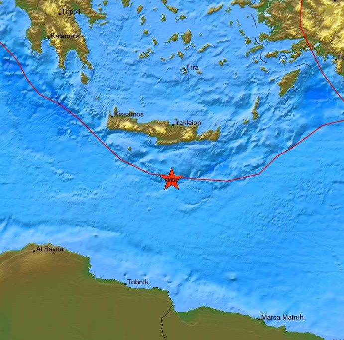Κουνήθηκε η Κρήτη: Σεισμός 4,2 Ρίχτερ [εικόνες] | iefimerida.gr 3