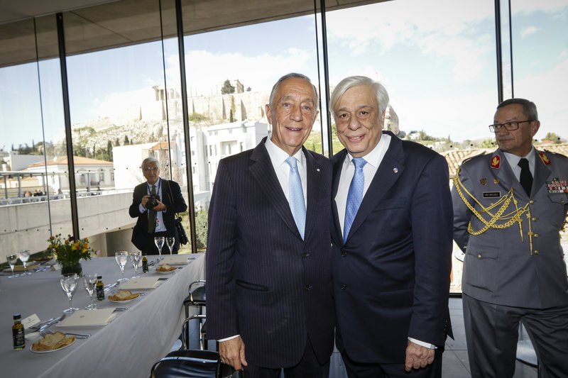 Στο Μουσείο της Ακρόπολης ο Πορτογάλος Πρόεδρος -Μαγεύτηκε από τη θέα [εικόνες]   | iefimerida.gr 5