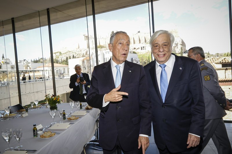 Στο Μουσείο της Ακρόπολης ο Πορτογάλος Πρόεδρος -Μαγεύτηκε από τη θέα [εικόνες]   | iefimerida.gr 4