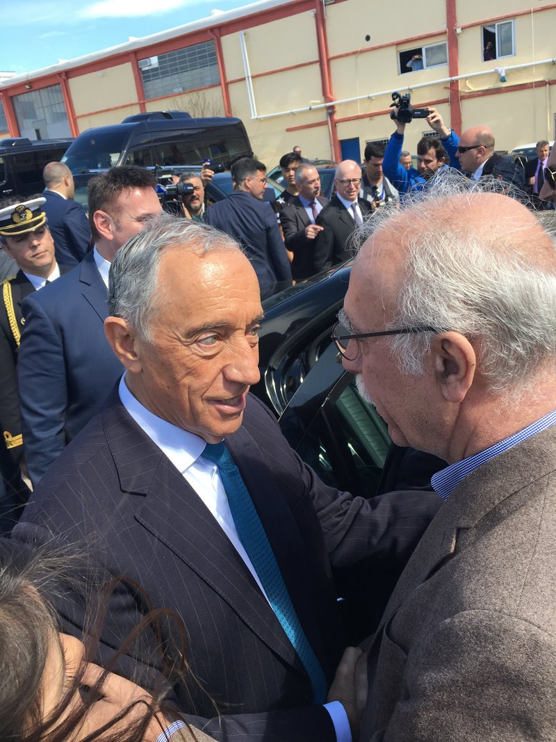 Κέντρο φιλοξενίας προσφύγων επισκέφθηκε ο Πορτογάλος πρόεδρος [εικόνες] | iefimerida.gr 2