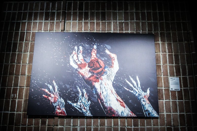 The Walking Dead: Η σειρά φαινόμενο σε μία έκθεση-τέχνης στο Ωδείο Αθηνών [εικόνες] | iefimerida.gr 5