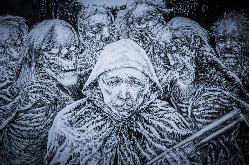 The Walking Dead: Η σειρά φαινόμενο σε μία έκθεση-τέχνης στο Ωδείο Αθηνών [εικόνες] | iefimerida.gr 8