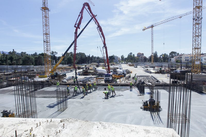 ΑΕΚ: Χτίζεται η πρώτη εξέδρα, ο πρώτος πυλώνας και τα αποδυτήρια της «Αγιάς Σοφιάς» [εικόνες] | iefimerida.gr 0