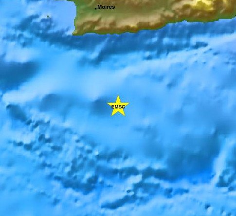 «Χόρεψε» η Κρήτη: Δύο σεισμικές δονήσεις τη νύχτα  [εικόνες] | iefimerida.gr 0