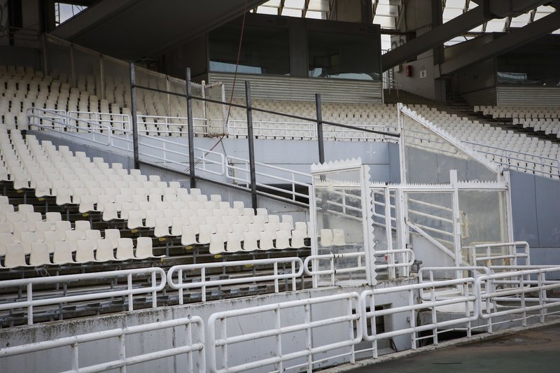 Θυμίζει... φρούριο το ΟΑΚΑ -Κιγκλιδώματα και συρματοπλέγματα παντού [εικόνες] | iefimerida.gr 2