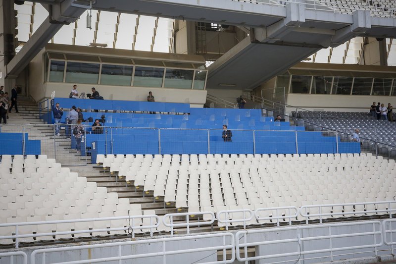 Θυμίζει... φρούριο το ΟΑΚΑ -Κιγκλιδώματα και συρματοπλέγματα παντού [εικόνες] | iefimerida.gr 7