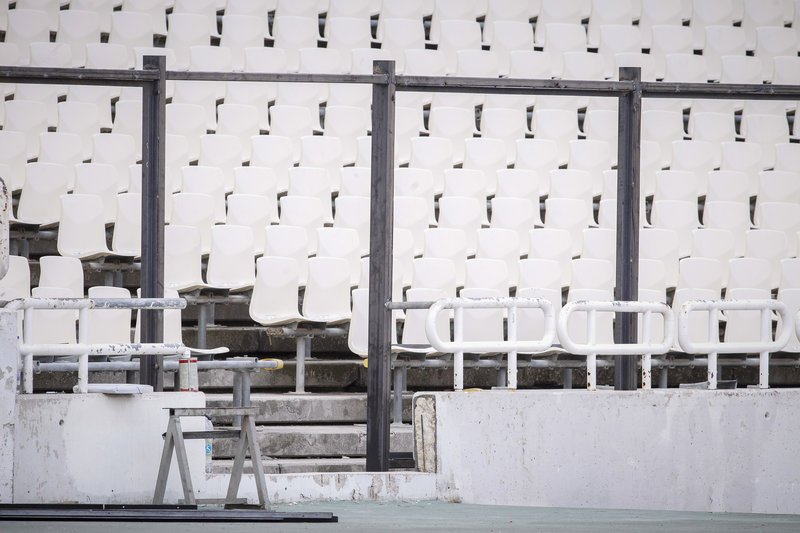 Θυμίζει... φρούριο το ΟΑΚΑ -Κιγκλιδώματα και συρματοπλέγματα παντού [εικόνες] | iefimerida.gr 8