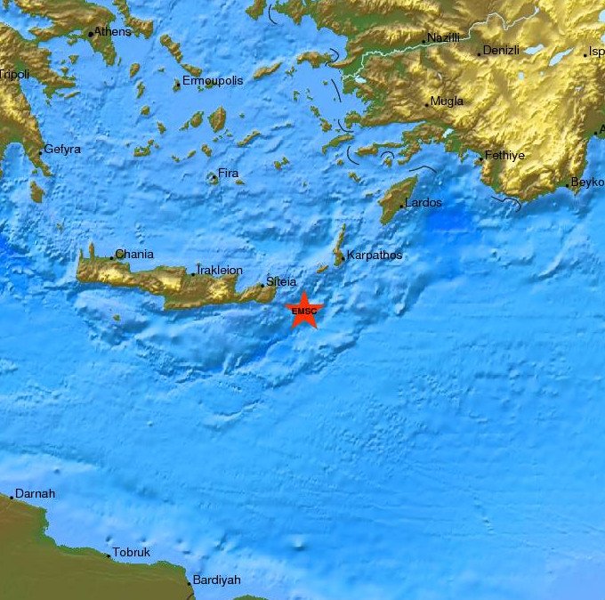 Σεισμός 5,3 Ρίχτερ ταρακούνησε την Κρήτη [εικόνες] | iefimerida.gr 2