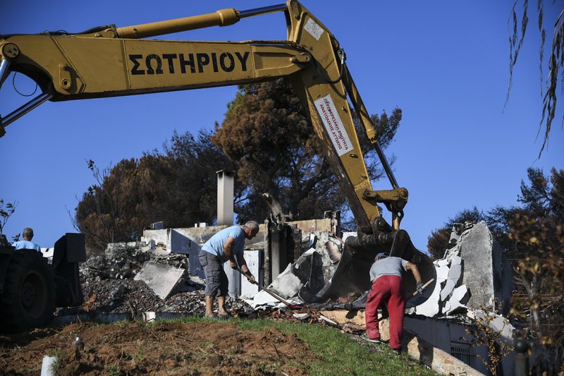 Ξεκίνησαν οι πρώτες κατεδαφίσεις «κόκκινων» σπιτιών στο Μάτι -Κατεστραμμένα από τη φωτιά [εικόνες] | iefimerida.gr 4