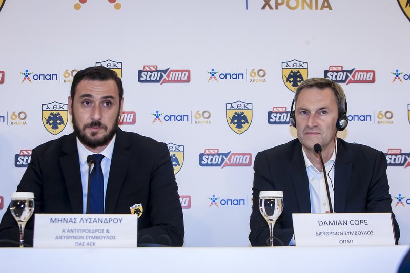 Επέκταση της χορηγικής συνεργασίας ΑΕΚ με ΟΠΑΠ -«Μοιραζόμαστε κοινές αξίες» [εικόνες] | iefimerida.gr 4