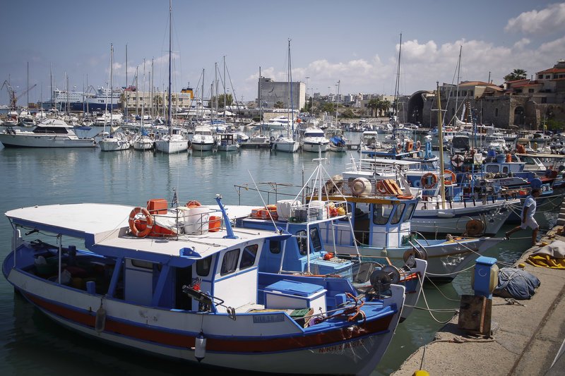 Εικόνα από το λιμάνι του Ηρακλείου