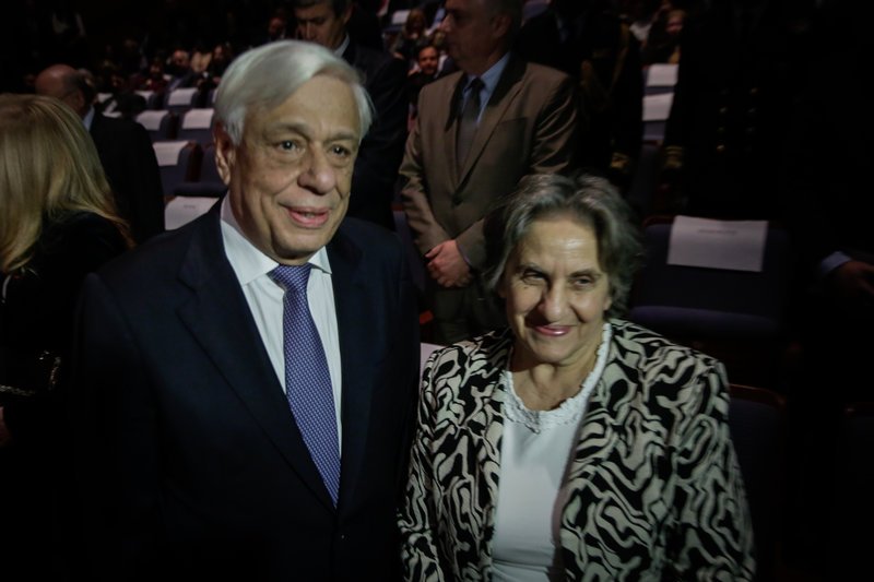 Προκόπης Παυλόπουλος, Ξένη Δημητρίου/Φωτογραφία: Eurokinissi