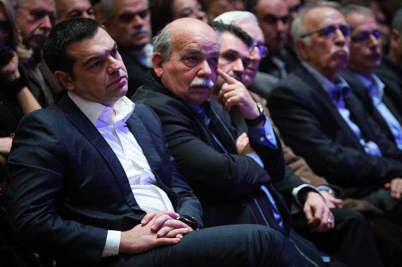 Αλέξης Τσίπρας και Νίκος Βούτσης