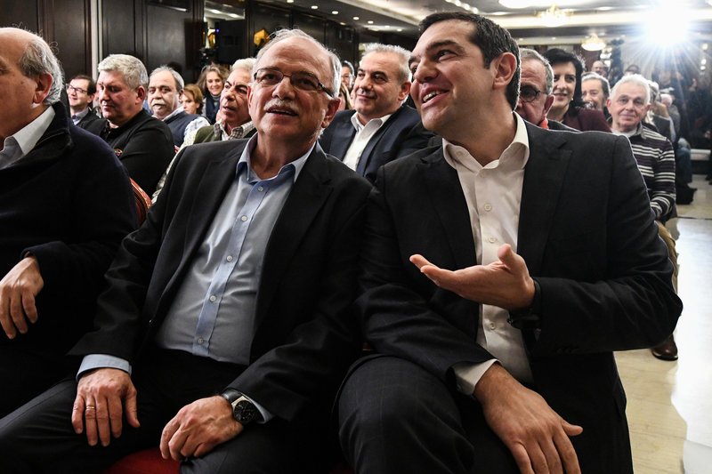 Αλέξης Τσίπρας και Δημήτρης Παπαδημούλης