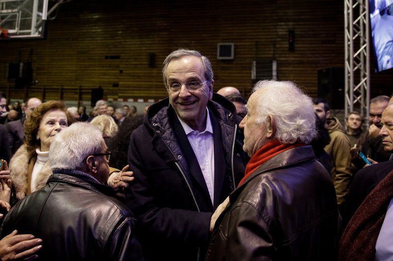 Ο Αντώνης Σαμαράς έδωσε το παρών στην εκδήλωση Γεωργιάδη