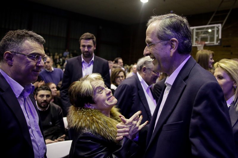 Ο πρώην πρωθυπουργός έγινε δεκτός με ενθουσιασμό