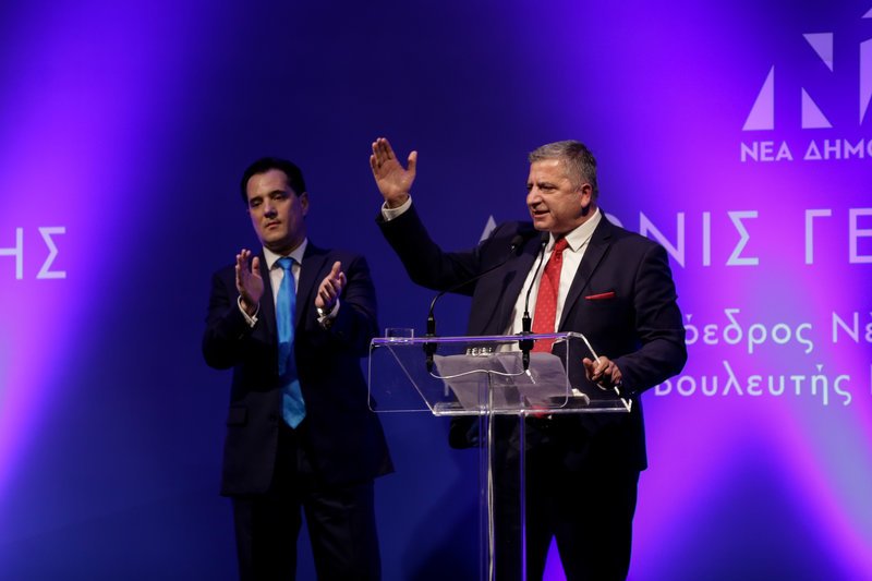 Ο πρόεδρος του ΙΣΑ και υποψήφιος περιφερειάρχης Αττικής με την ΝΔ Γ. Πατούλης προλόγισε τον Αδωνι Γεωργιάδη