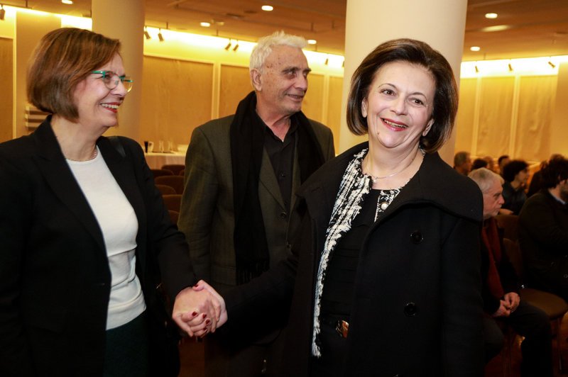 Στην παρουσίαση του βιβλίου «Ανδρέας Παπανδρέου. Πολιτισμικό πορτρέτο»