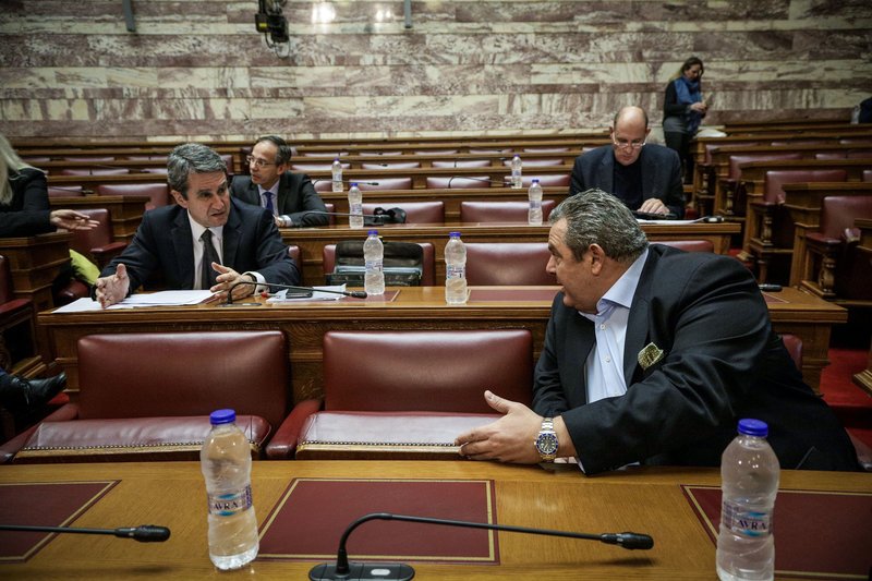 Ανδρέας Λοβέρδος και Πάνος Καμμένος -Eurokinissi