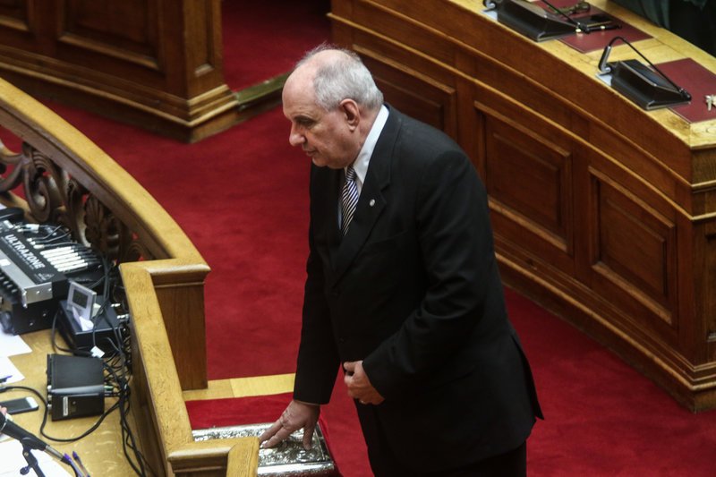 Αναλαμβάνει την θέση του παραιτηθέντος Θ. Παπαχριστόπουλου - (EUROKINISSI/ ΧΡΗΣΤΟΣ ΜΠΟΝΗΣ)