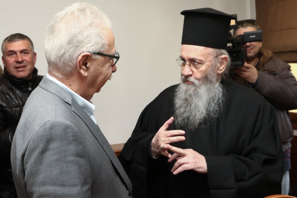 Συνάντηση του Υπ. Παιδείας με την Επιτροπή της Εκκλησίας της Ελλάδας (Φωτο: Eurokinissi)