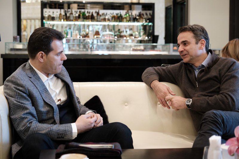 Συνάντηση του Μητσοτάκη με τον προπονητή Δημήτρη Ιτούδη [εικόνες] | iefimerida.gr 3