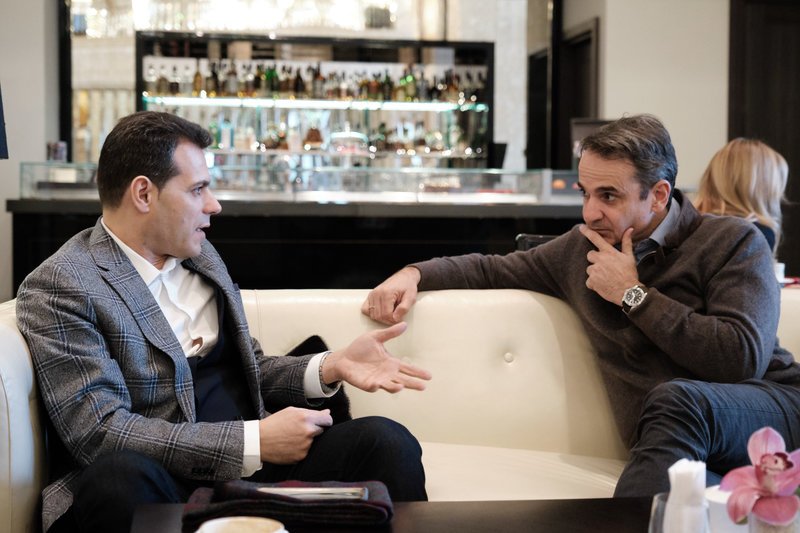 Συνάντηση του Μητσοτάκη με τον προπονητή Δημήτρη Ιτούδη [εικόνες] | iefimerida.gr 4