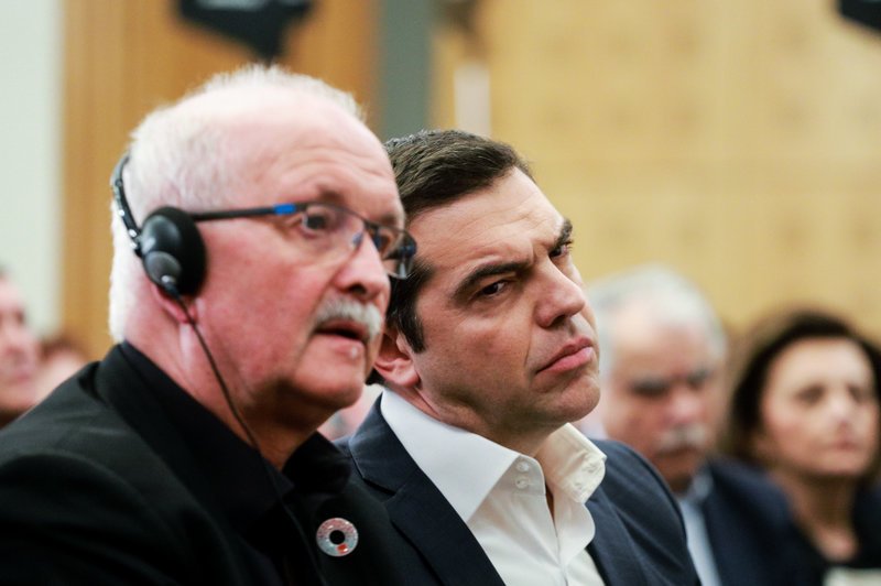 Μπούλμαν και Τσίπρας -(EUROKINISSI/ ΓΙΩΡΓΟΣ ΚΟΝΤΑΡΙΝΗΣ)