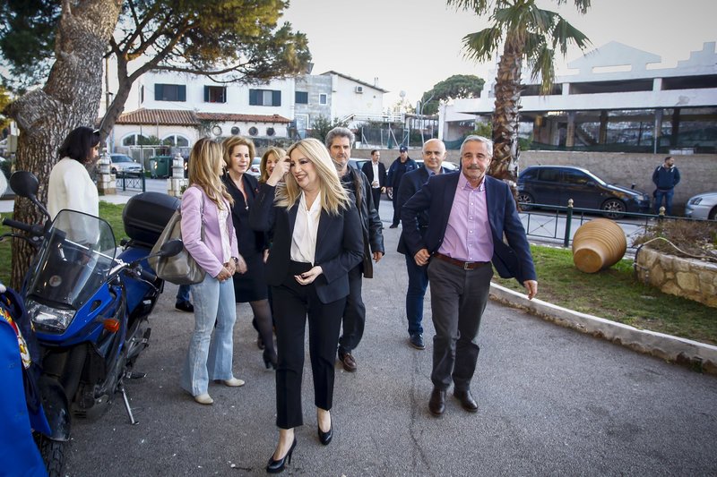 Η πρόεδρος του ΚΙΝΑΛ φτάνει στο Μάτι - -ΦΩΤΟΓΡΑΦΙΑ: ΘΑΝΑΣΗΣ ΔΗΜΟΠΟΥΛΟΣ / EUROKINISSI