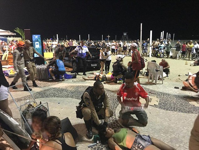 Βραζιλία: Αυτοκίνητο παρέσυρε πεζούς -Νεκρό ένα βρέφος, 15 τραυματίες [εικόνα & βίντεο] | iefimerida.gr 0